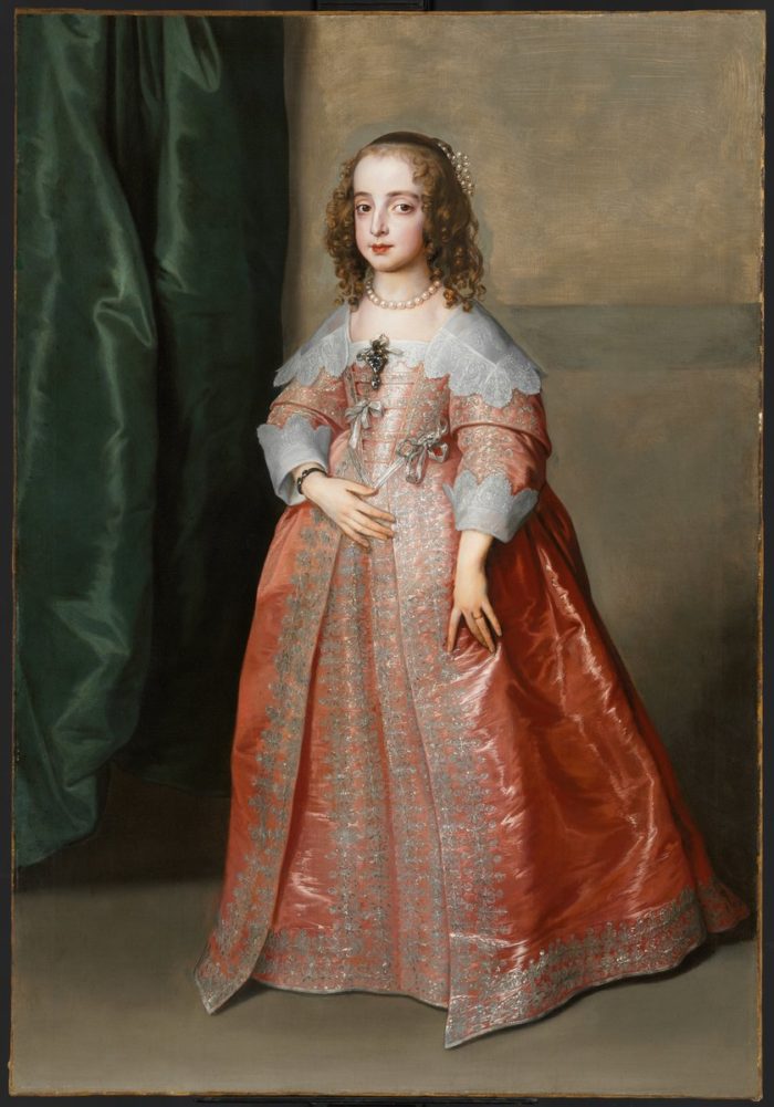 Anthonis van Dyck: Stuart Mária Henrietta esküvői portréja, 1641